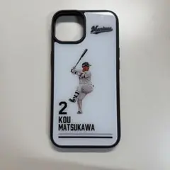 千葉ロッテマリーンズ 松川虎生 iPhone14 スマホケース