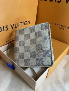 LOUIS VUITTON ルイヴィトン 折り財布 アズール