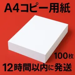 ハイスピードプレミアムコピー用紙、A4サイズ、100枚入り