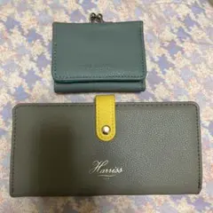 三つ折り財布 と財布