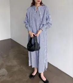 【未使用級】feepur フェピュール メニーウェイアソートSETシャツワンピ