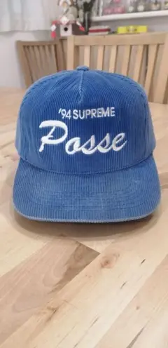 帽子 Supreme posse cap Supreme - 94 Posse 5 Panel Cap/Black【USED】状態C - UG.SHAFT