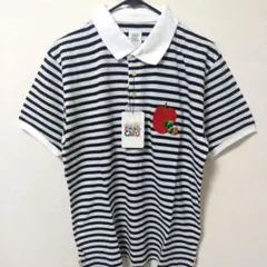 【未使用】graniph はらぺこあおむし ボーダー ポロシャツ 兼用　S