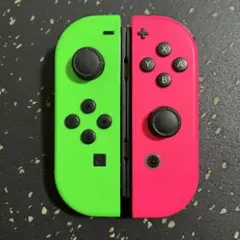 Nintendo Switch ジョイコン　グリーン　ピンク