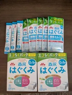 森永 はぐくみ エコ楽パック 800g×2箱