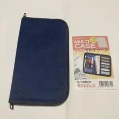 多機能マルチケース　パスポート入れ　カード入れ