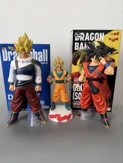 ドラゴンボール、ワンピースフィギュア30点セット ドラゴンボール』孫悟空、ベジータ、ベジット、ゴジータに神龍の