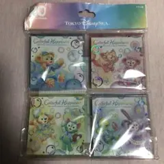 新品　ディズニーシー　ダッフィー　20周年　メモ　カラフルハピネス