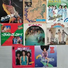 70's ポップスEPレコード8枚セット