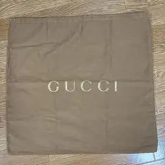 GUCCI ブラウン キャンバス バッグ収納袋