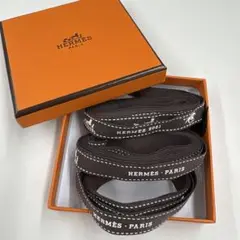 お値下げ！エルメス　HERMÈS 2021 ロゴ入りリボン 3本セット
