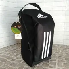 【Mサイズ】アディダス adidas ブラック シューズバッグ サッカー ジム