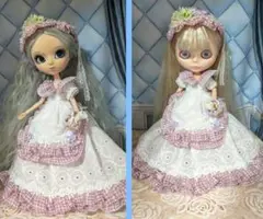 人形洋服　リカちゃん　ブライス　プーリップ　アイシードールサイズ　5点セット