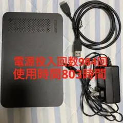 外付けHDD 2TB BUFFALO HD-LC2.OU3-BKF