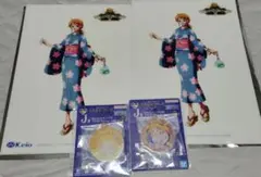ワンピース ナミ 麦スト 出張店 特典 クリアファイル 一番くじ