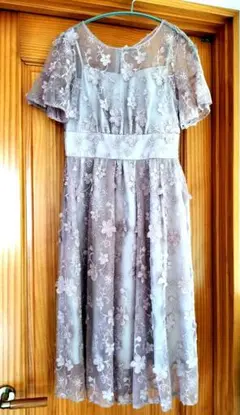 【ジルスチュアート】花柄レース ドレス