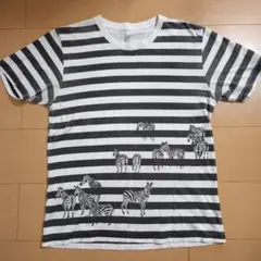 graniph ゼブラプリント Tシャツ Sサイズ