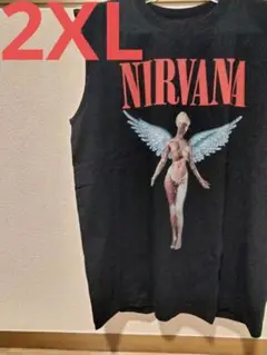 大人気　ニルヴァーナ　ノースリーブ　リプリント　Tシャツ　数量限定　夏　サマー