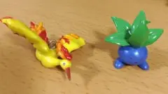 【ポケモン】ファイヤーとナゾノクサ フィギュアキーホルダーセット　初代