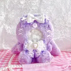 ぬい服　着ぐるみ　おすわり　たれ耳うさぎ　⑤