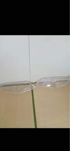三菱アウトランダー CW5W ヘッドライトレンズカバー