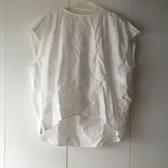 【美品】vm ヴーム ドットエンブロイダリー刺繍ブラウス シャツ トップス