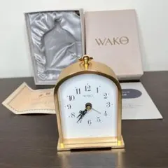●WAKO銀座和光⭐︎WAKOクロック QP930（アラーム機能あり）
