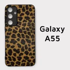 Galaxy A55 5G レオパード ヒョウ柄 カバー ②
