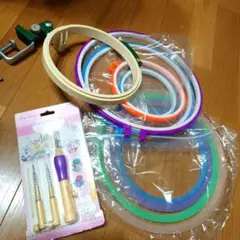 専用。刺繍枠　ニードルパンチ