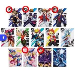一番くじ 遊戯王　vol.4 三幻神顕現　クリアポスター　5個