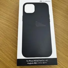 【未使用・MagSafe対応】iPhone 15プラスシリコンケース ブラック
