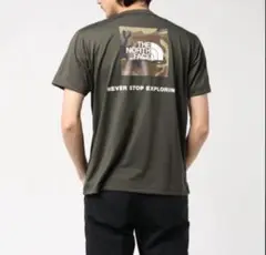 ノースフェイス　プリントtee ゴールドウィン　NT32035 カモフラロゴ