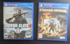 PS4 Sniper Elite 4 輸入版　STRANGE BRIGADE