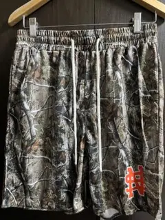 新品　プリントメッシュショーツ　ハーフパンツ