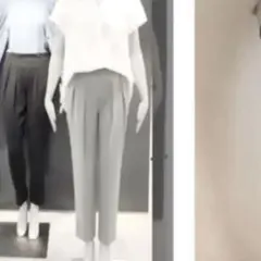 セオリー　テーパードパンツ