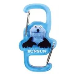 パペットスンスン ツインカラビナキーホルダー PUPPET SUNSUN