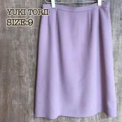 YUKI TORII ユキトリイ スカート スモーキーピンク 9号