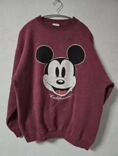 90s tultex ビンテージスウェット ミッキー ディズニー