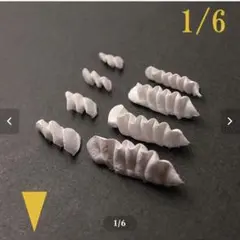 ミニチュア 1/6用 絞り器 | サントノーレ口金 （1セット 4サイズ）6本入