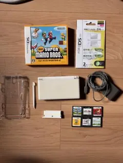 ニンテンドーDS Lite ホワイト ゲームソフト6本付き