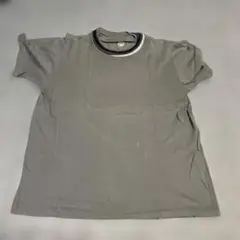 AG SIVA 多重リブネック　Tシャツ　グレー　Lサイズ　希少品