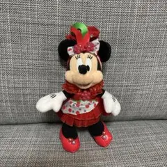 【ぬいぐるみバッジ】ミニー　ディズニー　トロピカルスプラッシュ　2016