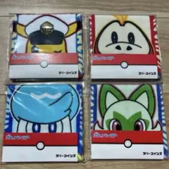 3COINS(スリーコインズ) タオルハンカチ ポケットモンスター 4枚セット