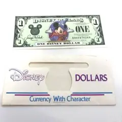 one disney dollar ディズニーダラー　1ドル札