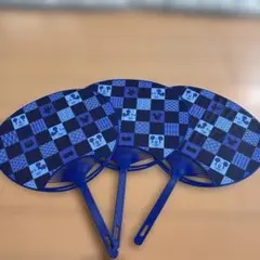 ミッキーマウス うちわ　3枚セット