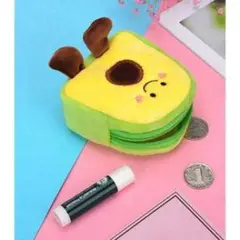 アボカド型フェルト財布