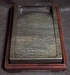 旧蔵した貴重中国骨董【歙州龍尾金星古硯】細工精密龍雲彫刻最高級漆塗り漆器硯箱付き 新古美術 玄清堂 | 厳選された美術品を世界遺産「石見銀山」が