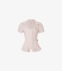 NEW ALWALRN logo emblem lace shirt