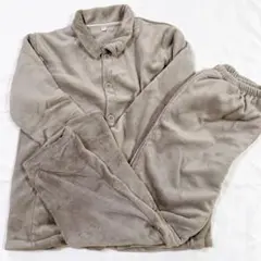 ⭐️新品未使用❣️XL パジャマ グレー メンズ レディース 大きめ もこもこ