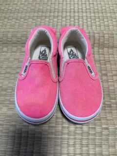 VANS ピンク スリッポン
